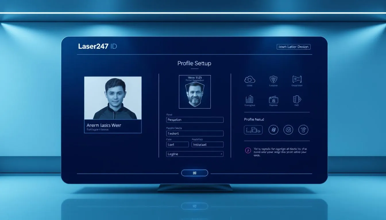 Laser247 ID profile setup